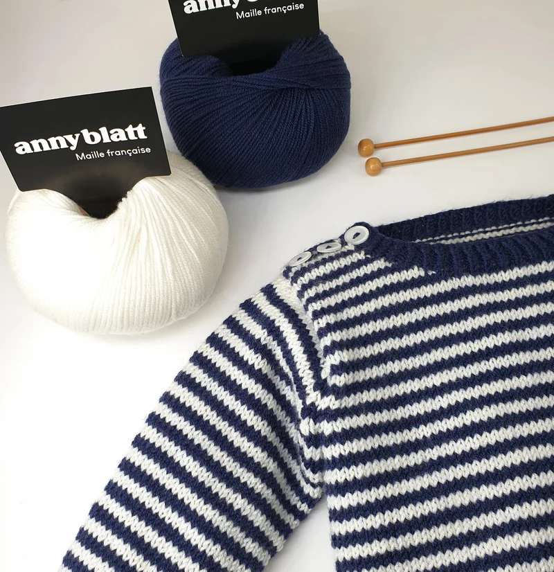 Pull bébé Marius Marie Claire Idées.