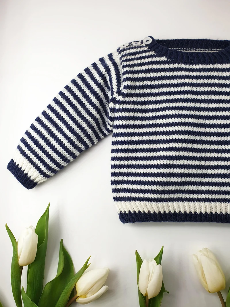 Pull bébé Marius Marie Claire Idées.