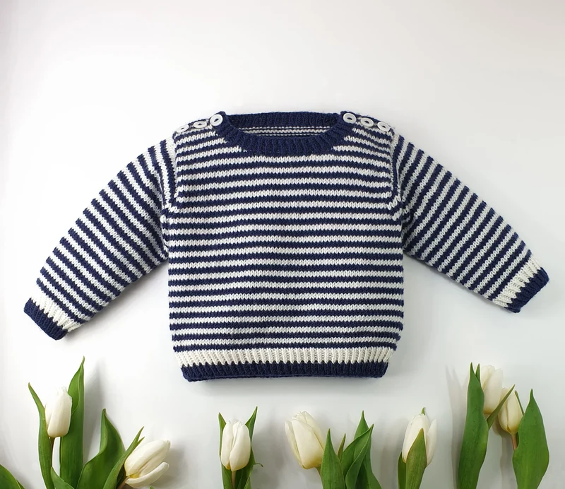 Pull bébé Marius Marie Claire Idées.