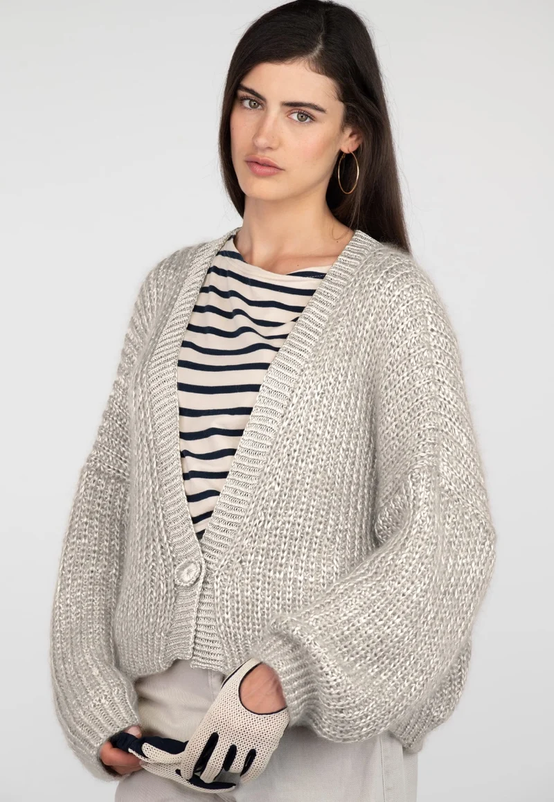 Gilet Melrose à tricoter.