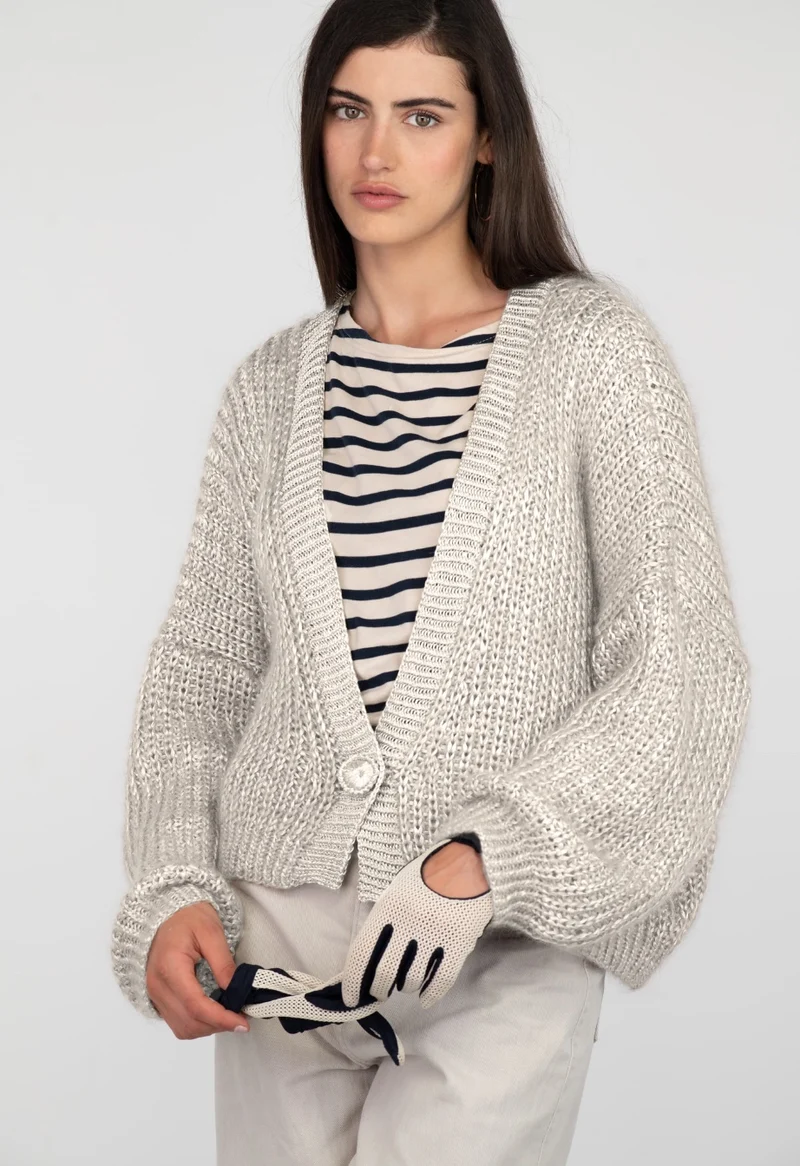Gilet Melrose à tricoter.
