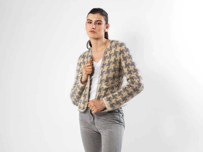 Veste Paula à tricoter.