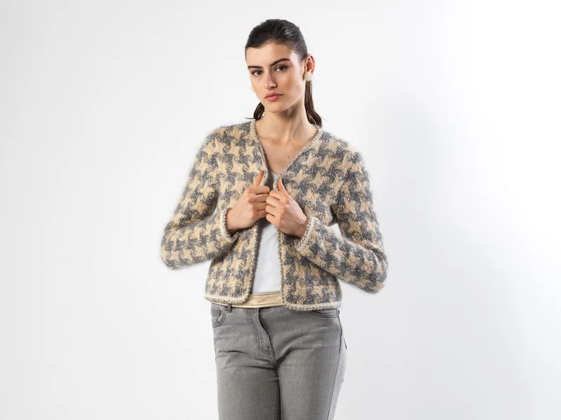 Veste Paula à tricoter.