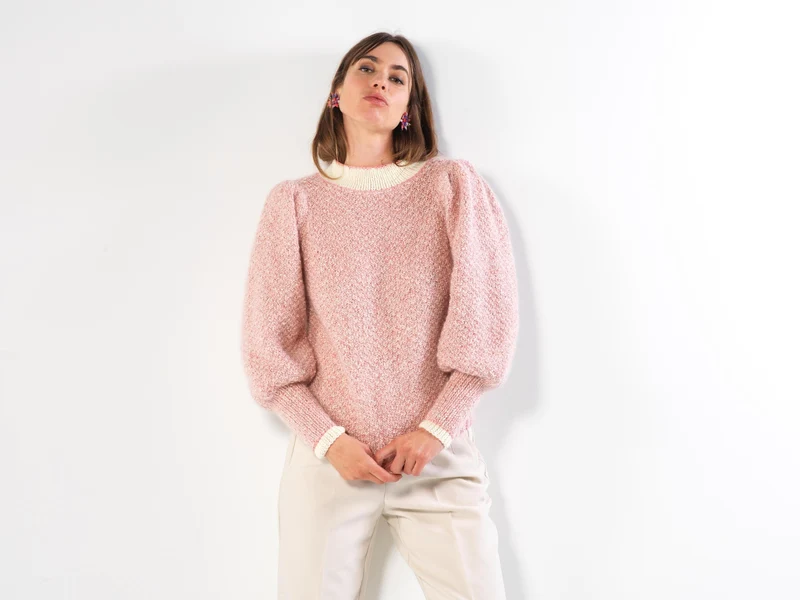 Pull Victorine à tricoter pour l'été