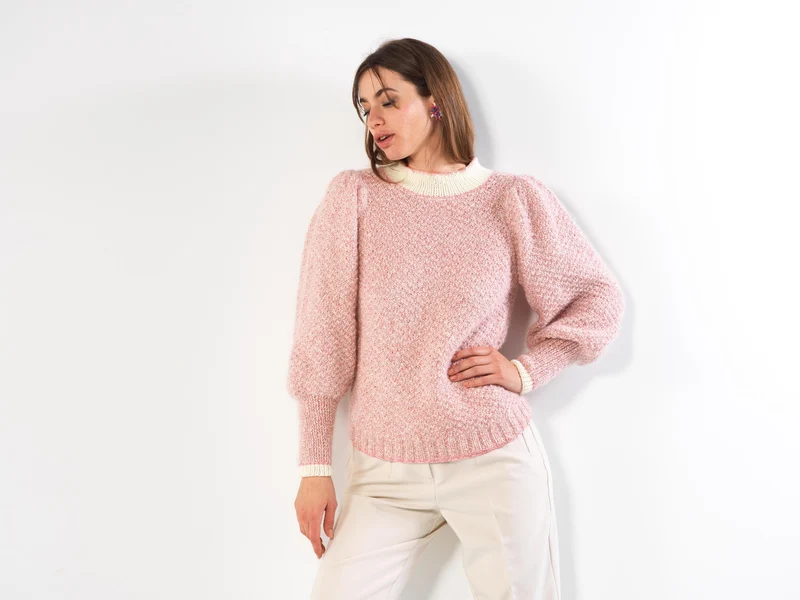 Pull Victorine à tricoter pour l'été