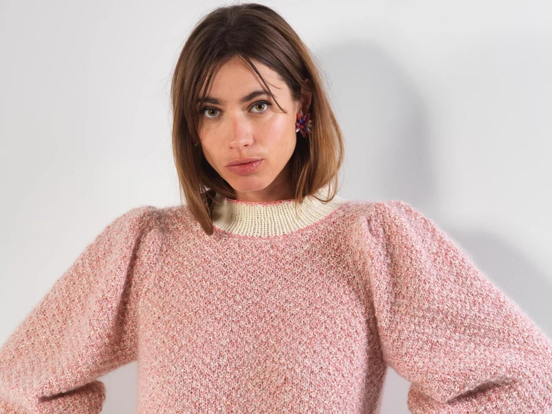 Pull Victorine à tricoter pour l'été