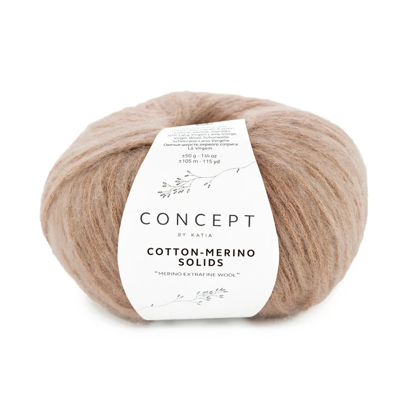 katia cotton-merino solides