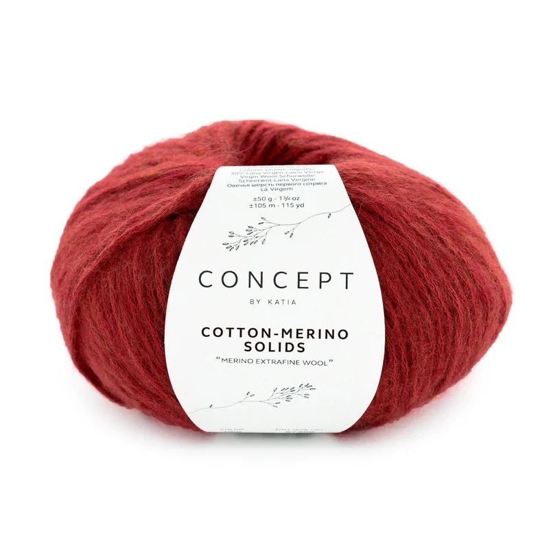 katia cotton-merino solides