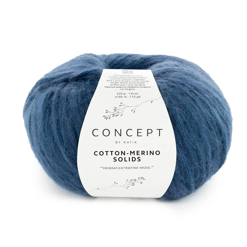 katia cotton-merino solides