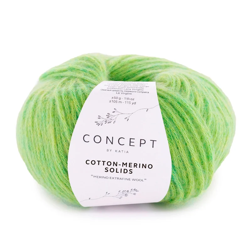 katia cotton-merino solides