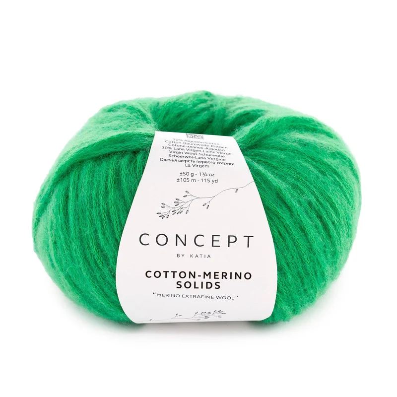 katia cotton-merino solides