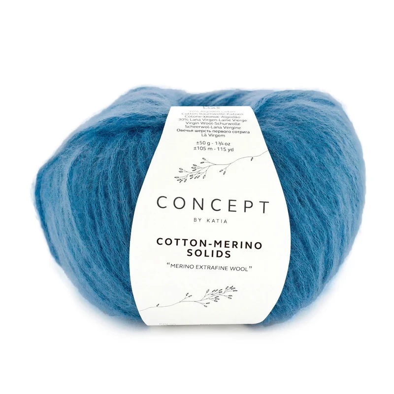katia cotton-merino solides