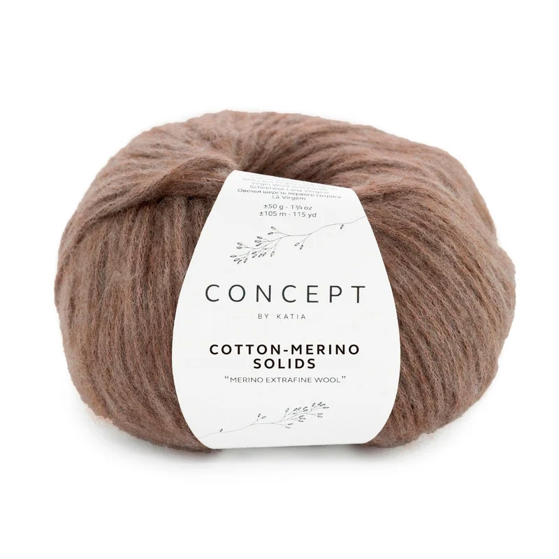 katia cotton-merino solides