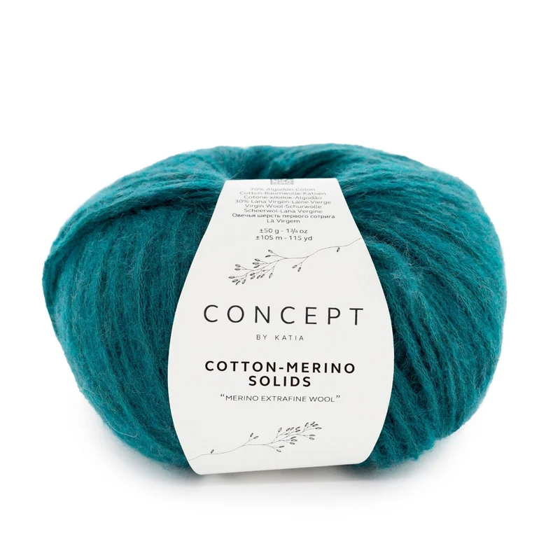 katia cotton-merino solides