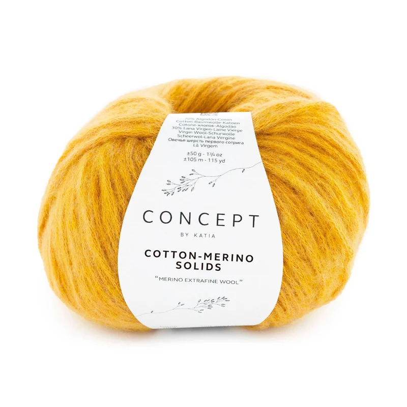 katia cotton-merino solides