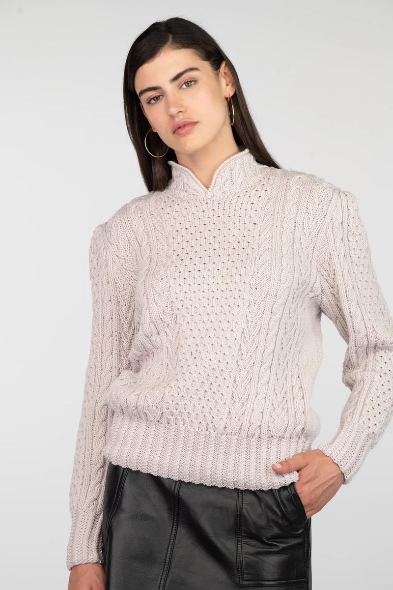 Pull Manon à tricoter.
