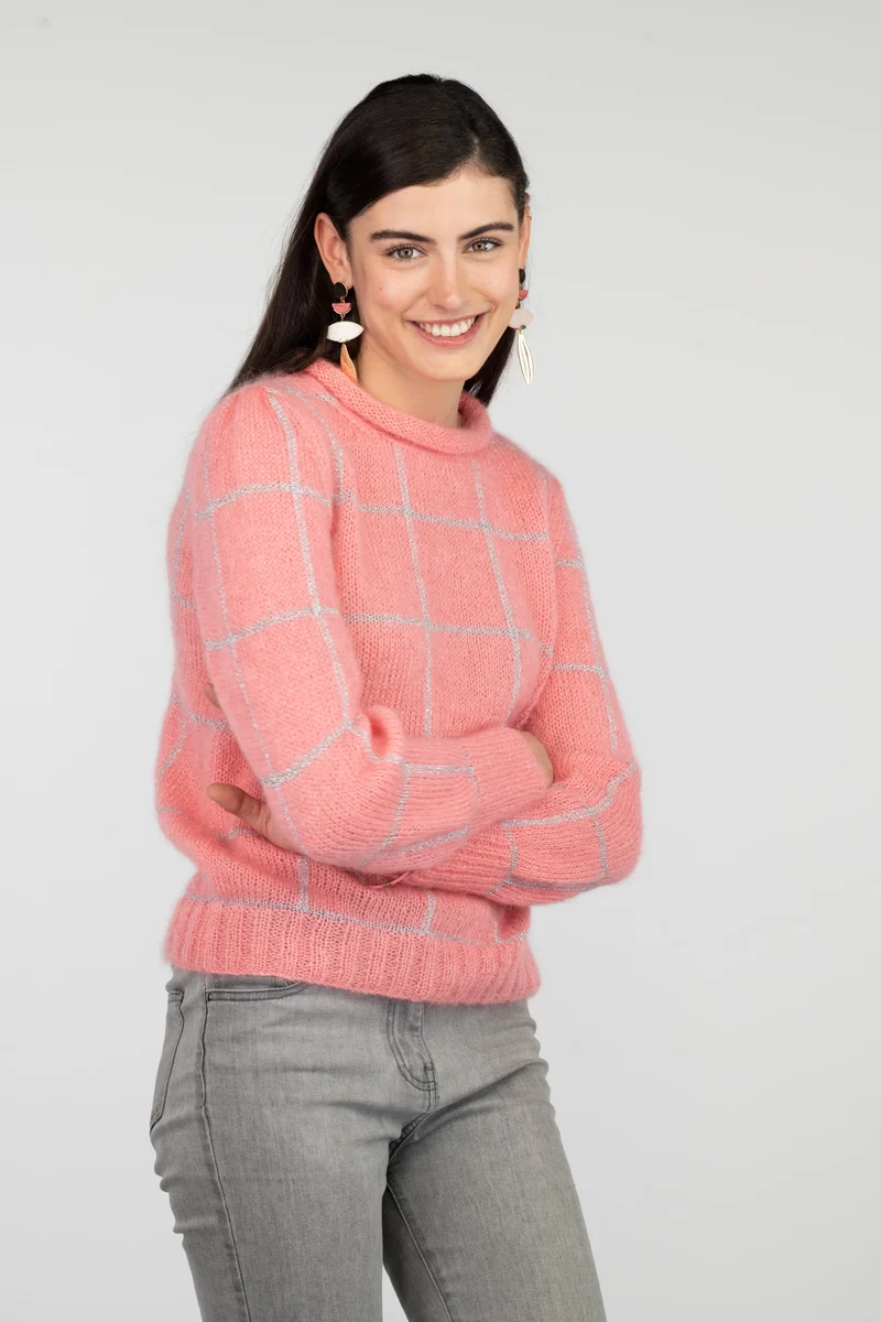 Pull Emma à tricoter.