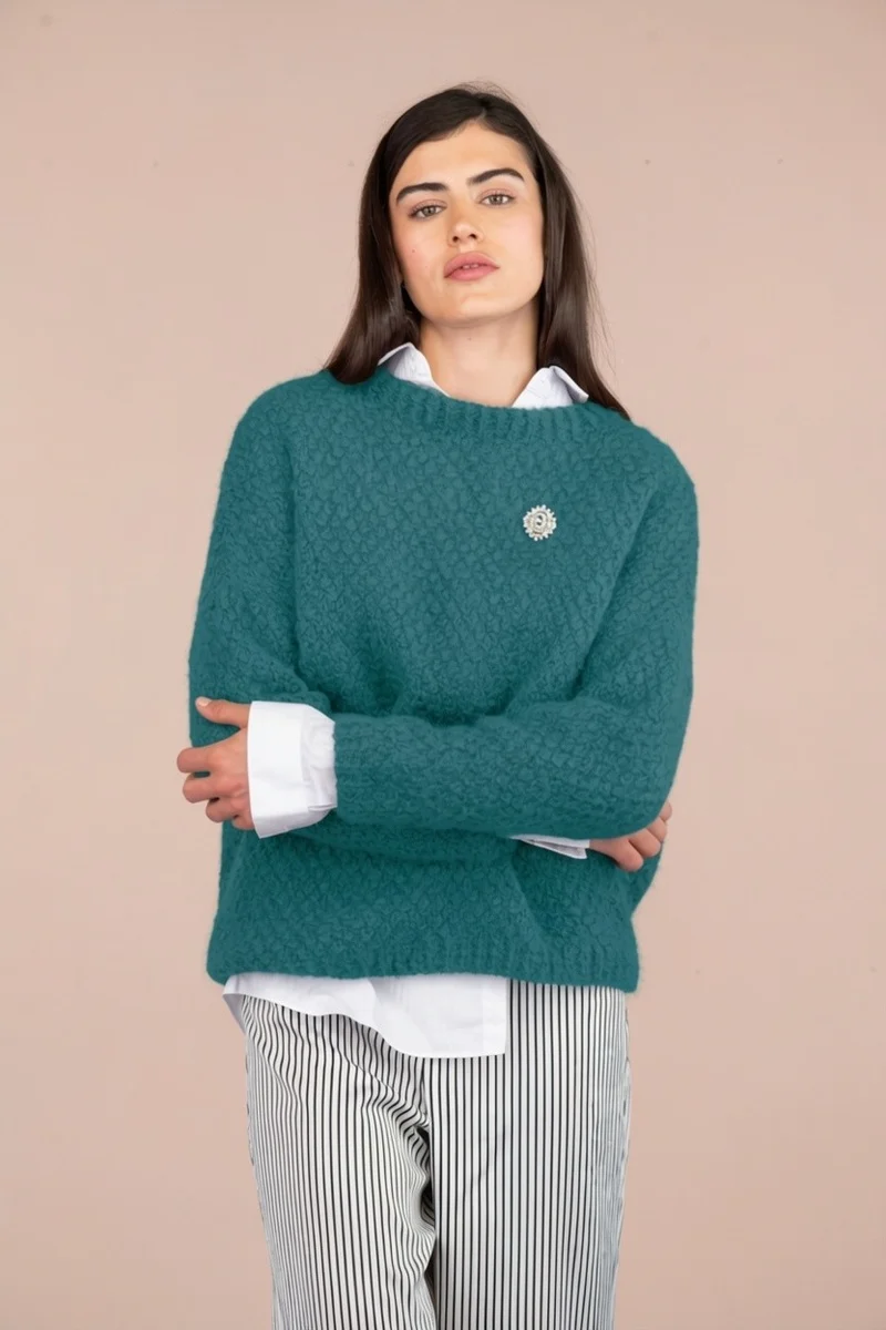 Pull Luna à tricoter.
