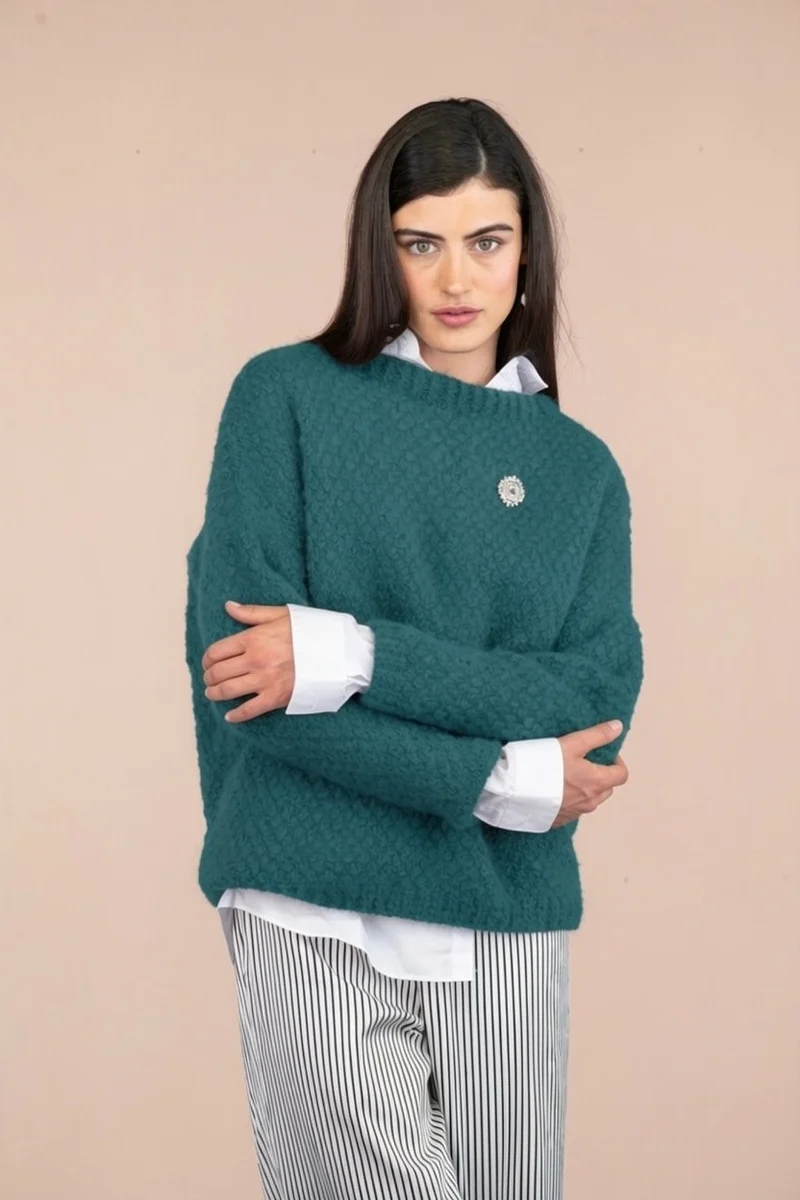 Pull Luna à tricoter.