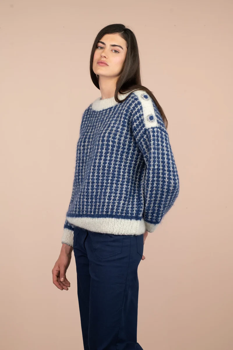 Pull Gina à tricoter.