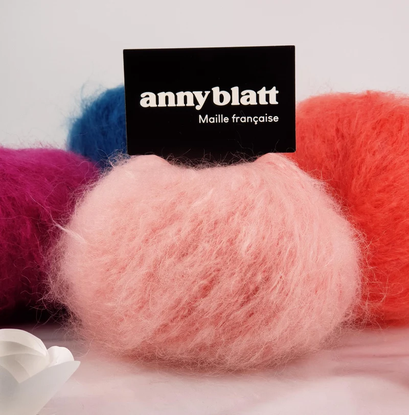 Pelote Venus - Kid Mohair et laine.
