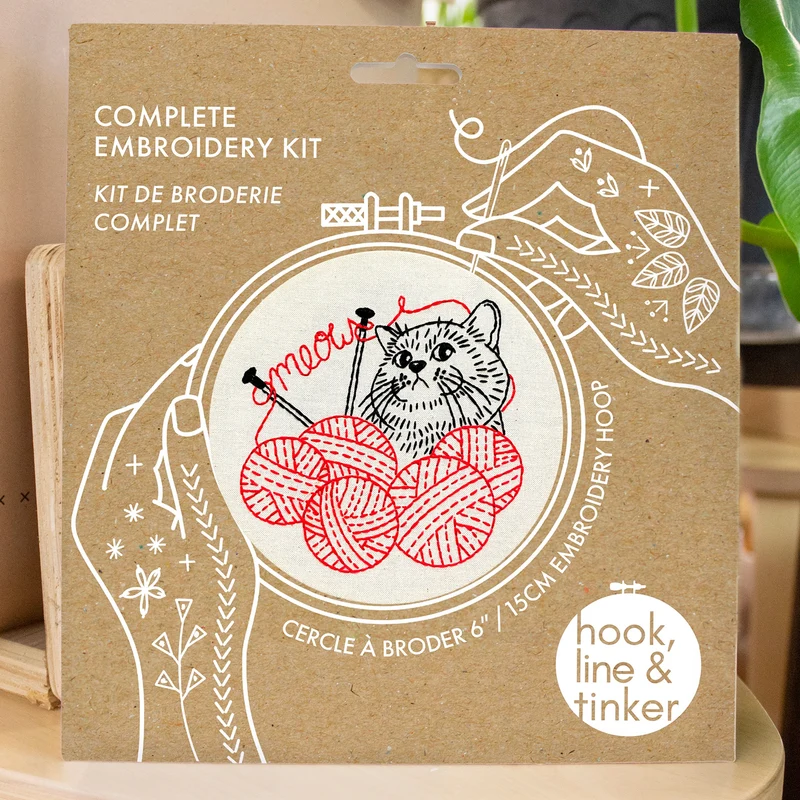 Kits de Broderie - Hook, Line and Tinker
