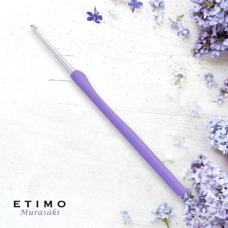 tulip etimo murasaki crochet coussin poignée