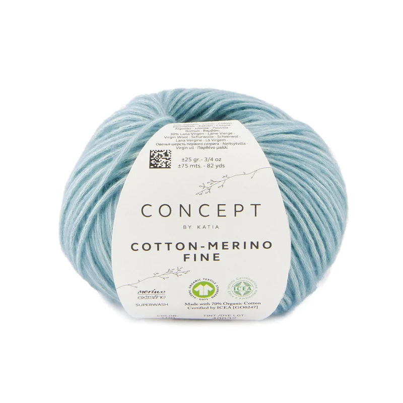 katia cotton-merino fin