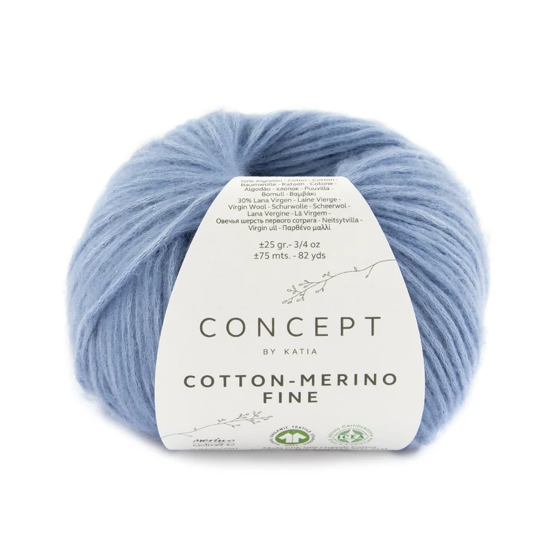 katia cotton-merino fin
