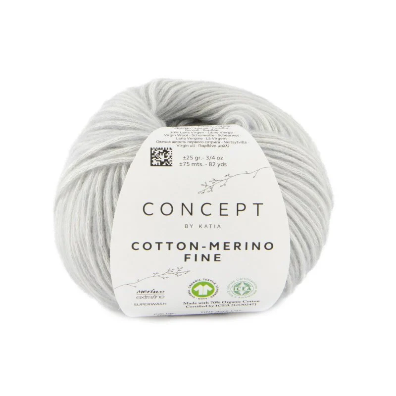 katia cotton-merino fin