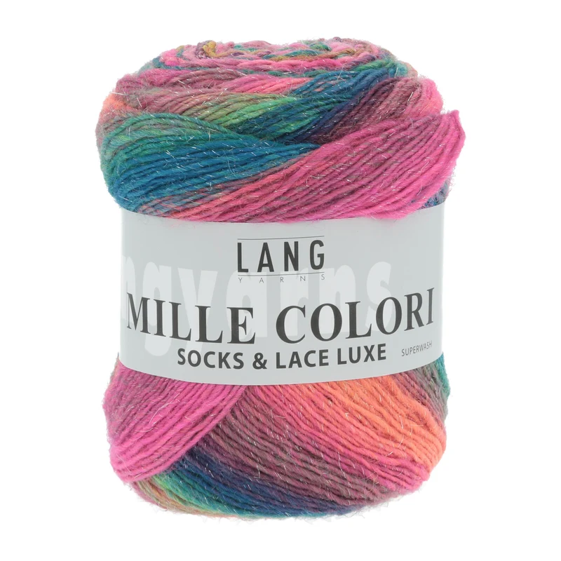 lang fils mille colori chaussettes et dentelle luxe