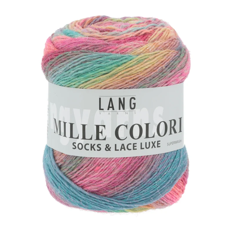 lang fils mille colori chaussettes et dentelle luxe