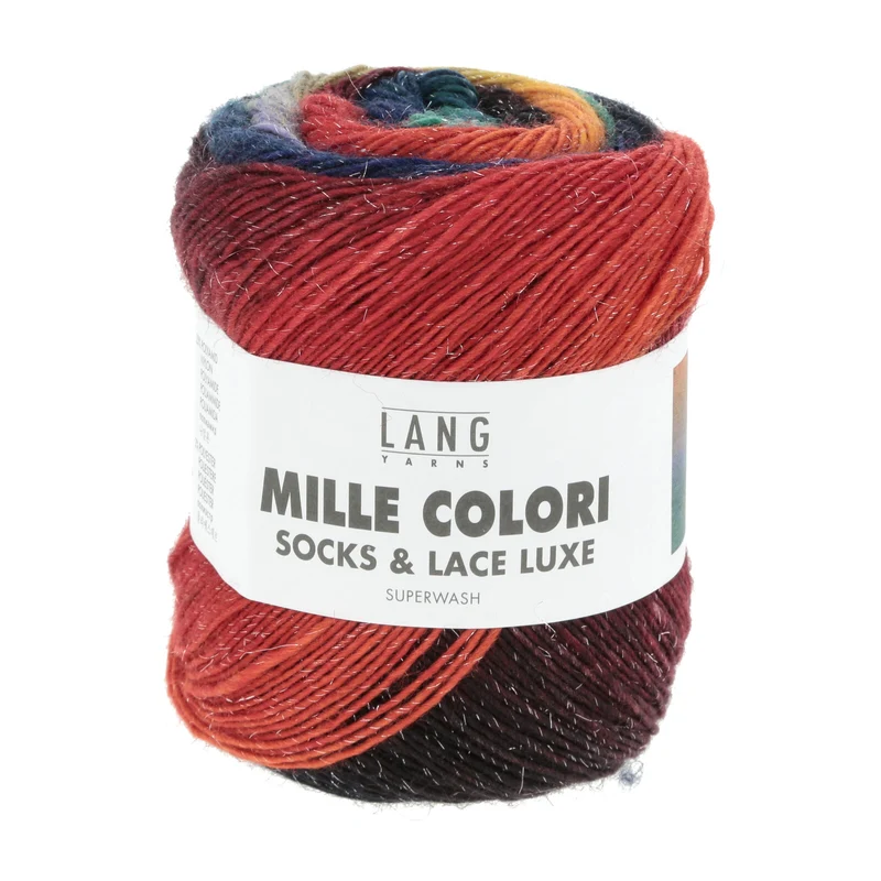lang fils mille colori chaussettes et dentelle luxe