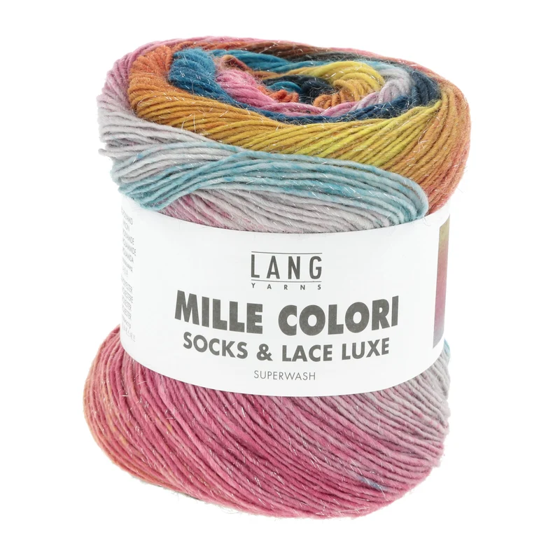 lang fils mille colori chaussettes et dentelle luxe