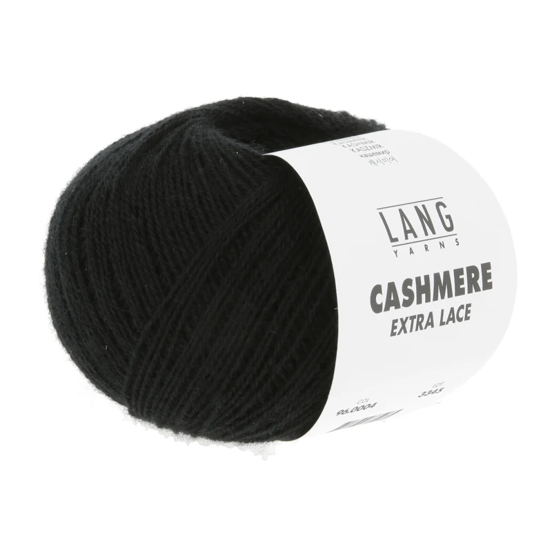 fils longs cashmere dentelle supplémentaire