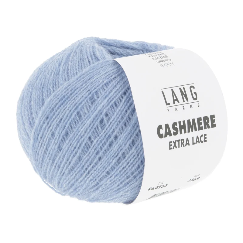 fils longs cashmere dentelle supplémentaire