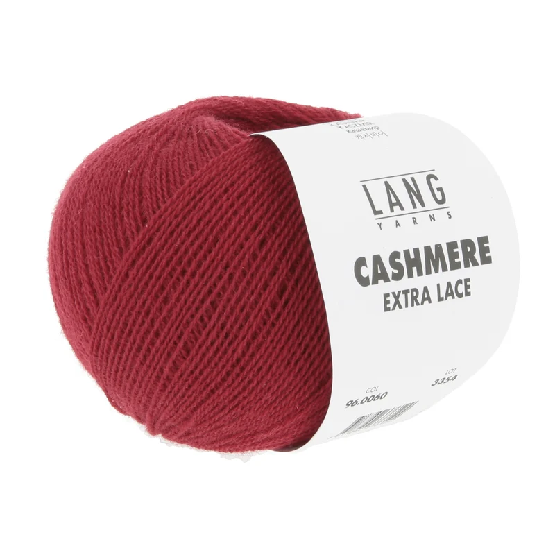 fils longs cashmere dentelle supplémentaire