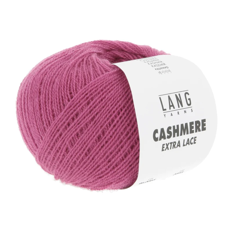 fils longs cashmere dentelle supplémentaire
