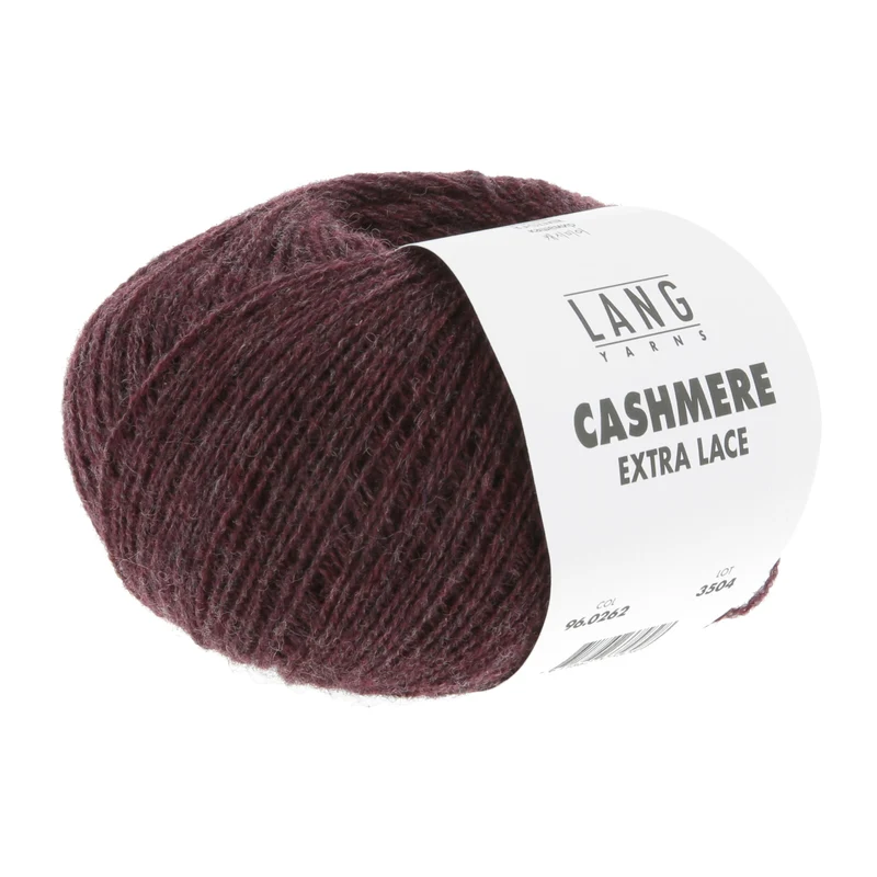 fils longs cashmere dentelle supplémentaire