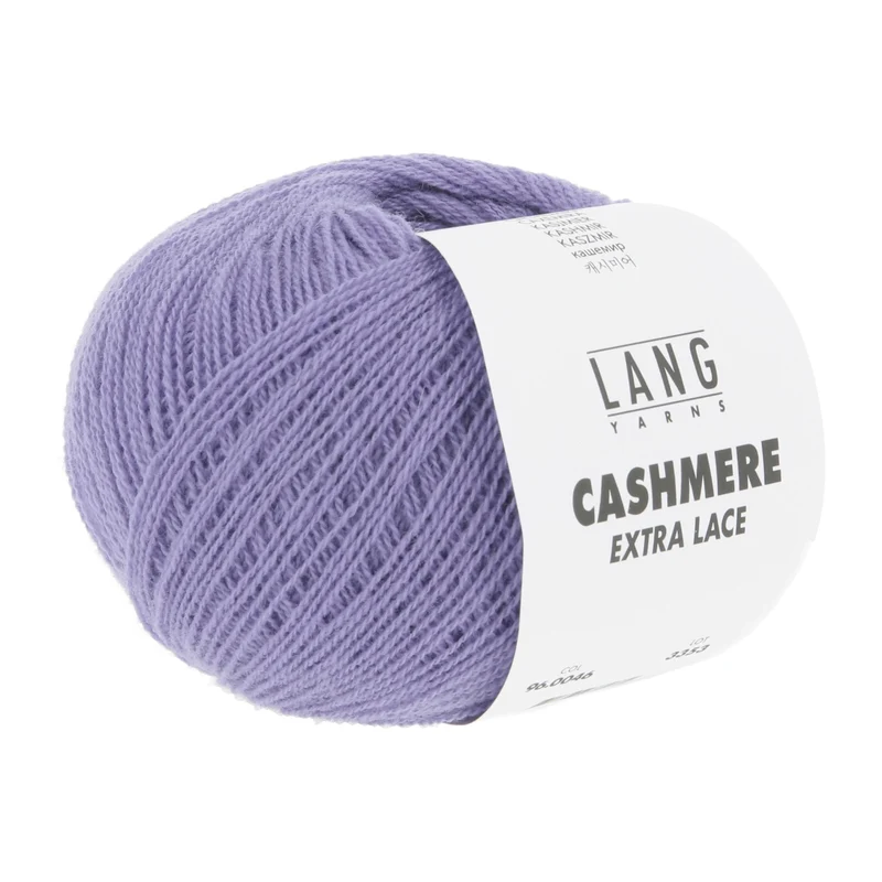 fils longs cashmere dentelle supplémentaire