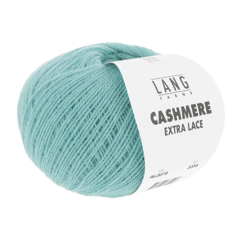 fils longs cashmere dentelle supplémentaire