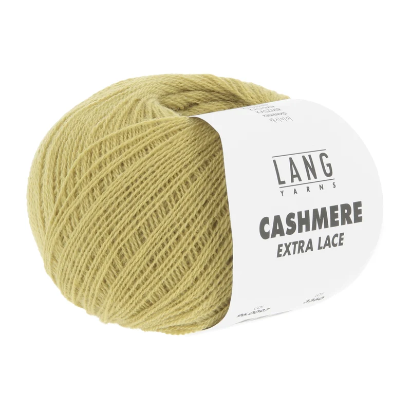 fils longs cashmere dentelle supplémentaire