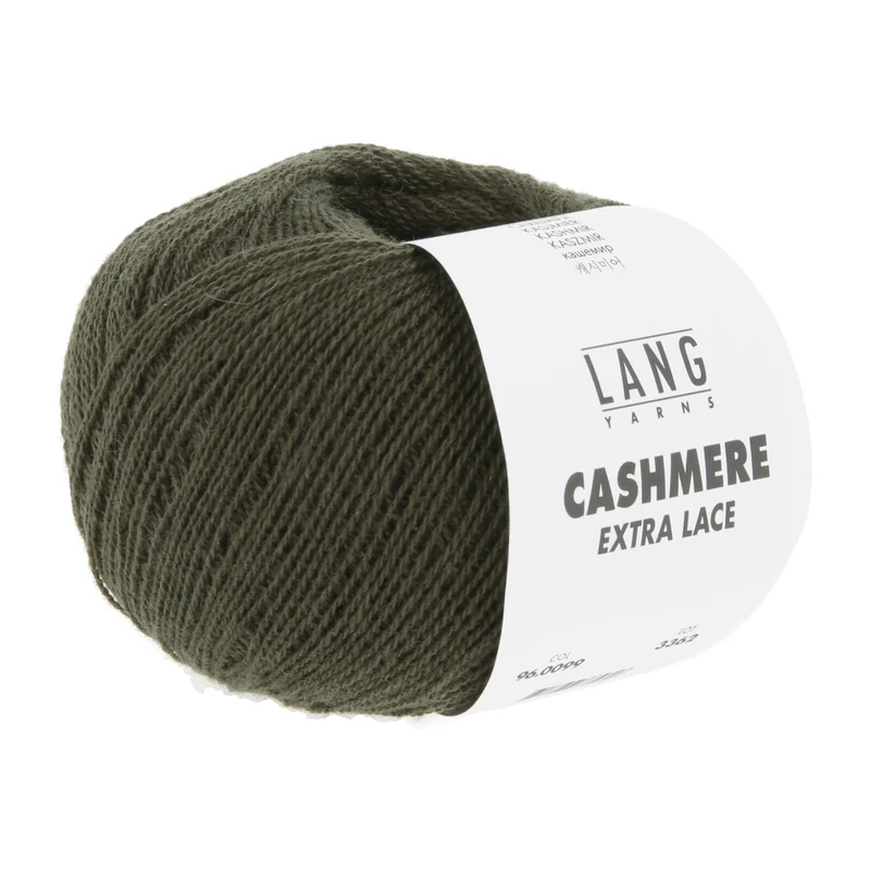 fils longs cashmere dentelle supplémentaire