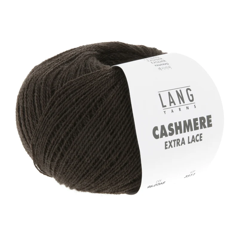 fils longs cashmere dentelle supplémentaire