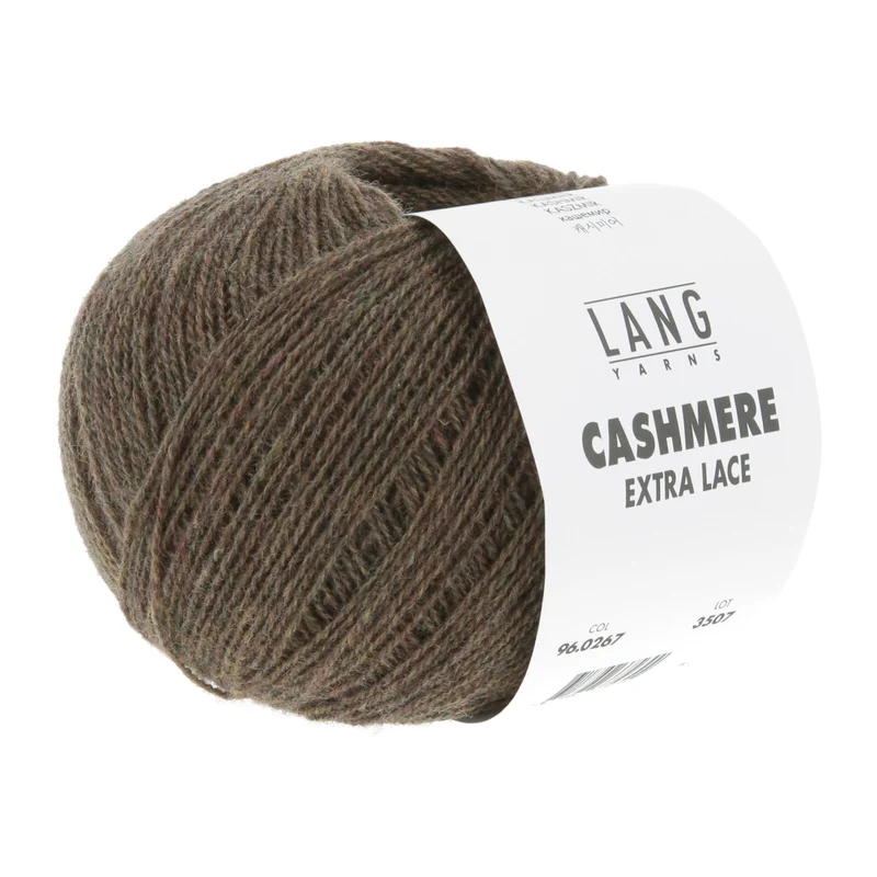 fils longs cashmere dentelle supplémentaire