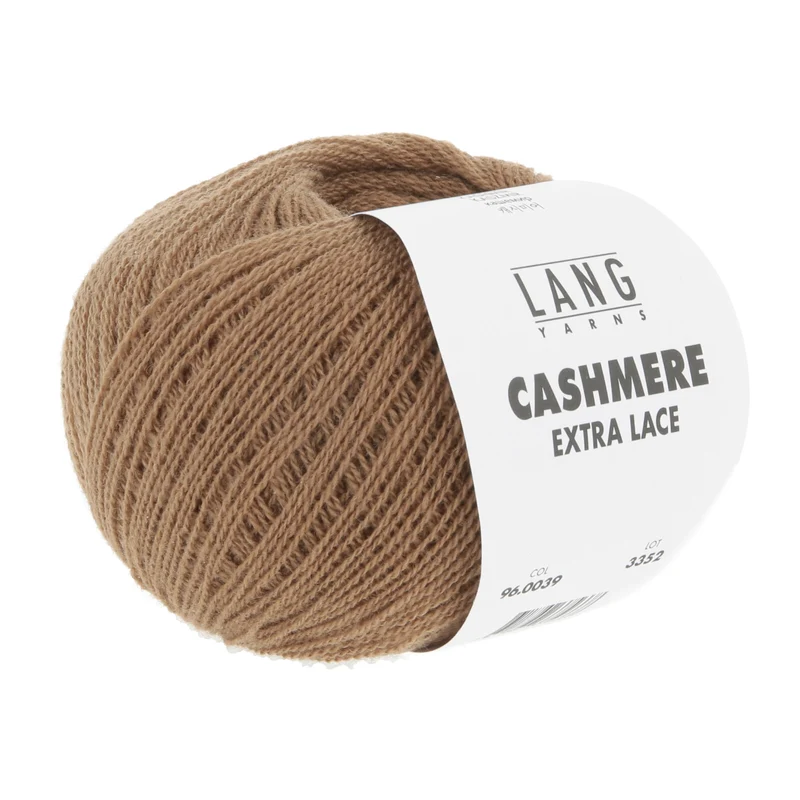 fils longs cashmere dentelle supplémentaire