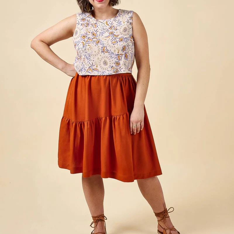 PATRON DE COUTURE PDF | Robe, Jupe et Haut Azure | Closet Core | BILINGUE (FR/EN)