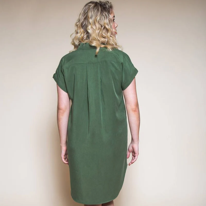 PATRON DE COUTURE PDF | Kalle – Chemise et robe chemise | Closet Core | BILINGUE (FR/EN)