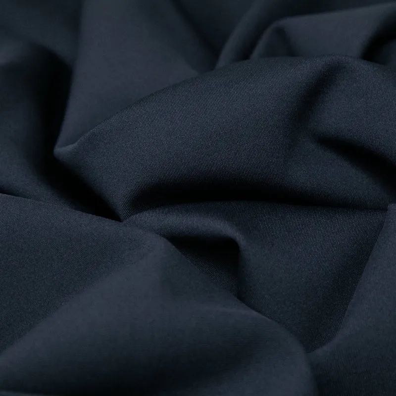 Tissu scuba | Bleu marine foncé | Nadya Toto Designer Deadstock