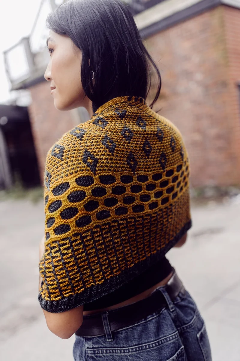 Perspective Shawl | Knitting pattern and Optional kits